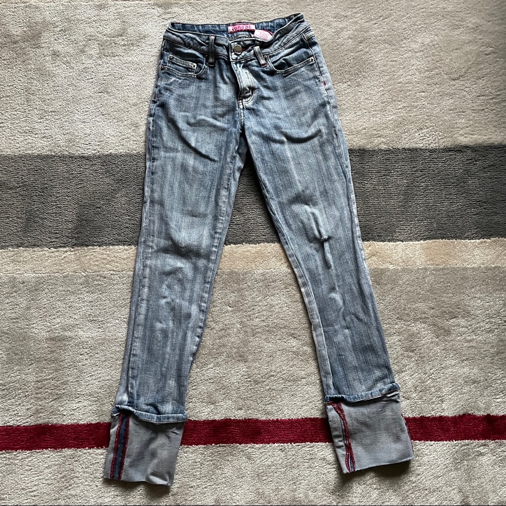 Dana Di Cuffed Jeans - Size 3 (approx size 24?)